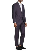 Textured Wool Suit