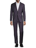 Textured Wool Suit