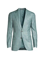 Textured Windowpane Sport Coat