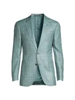 Textured Windowpane Sport Coat