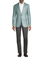 Textured Windowpane Sport Coat