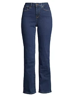 Marilyn Straight Mid-Rise Jeans