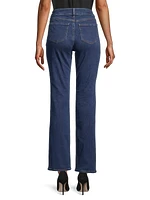 Marilyn Straight Mid-Rise Jeans