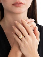 Origami Love Little 14K Yellow Gold Ring