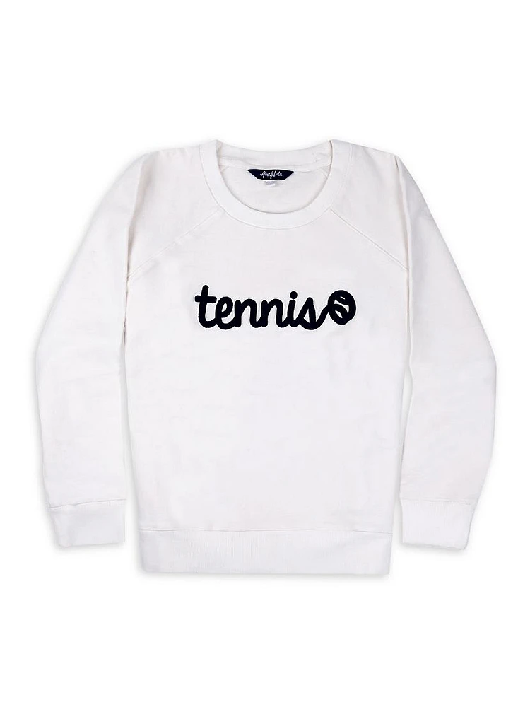 Tennis Stitched Sweatshirt