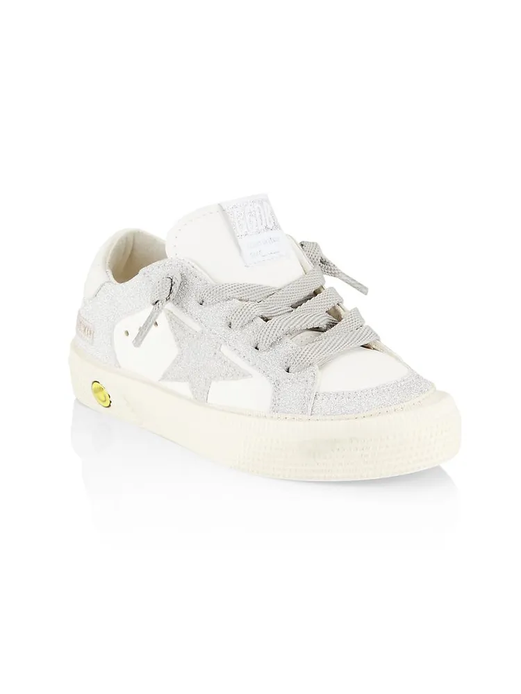 Baby's, Little Girl's & May Glitter Star Sneakers