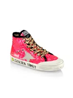 Baby Girl's, Little Girl's & Francy Penstar Sequin High-Top Sneakers