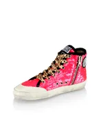 Baby Girl's, Little Girl's & Francy Penstar Sequin High-Top Sneakers