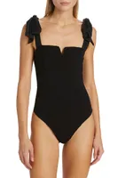 Lola Tie-Shoulder Bodysuit