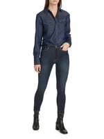 Nina High-Rise Skinny Jeans