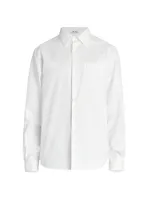 Debossed Anagram Cotton Shirt