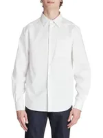 Debossed Anagram Cotton Shirt