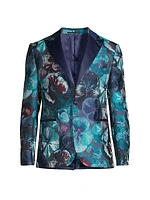 Floral Brocade Evening Jacket