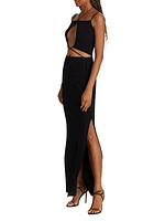 Mloko Cut-Out Maxi Dress