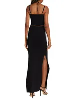 Mloko Cut-Out Maxi Dress