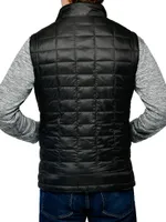 Quilted Reversible Fleece Vest