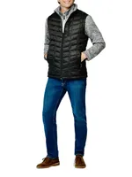 Quilted Reversible Fleece Vest