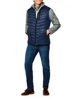 Quilted Reversible Fleece Vest