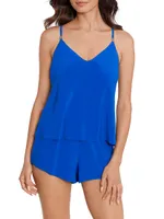 Solid Mila Romper Swimsuit