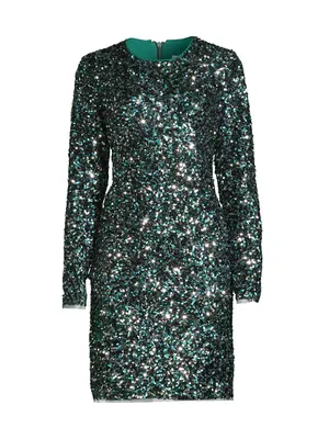 Sequin Bodycon Mini Dress