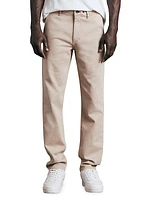 Fit 2 Action Loopback Cotton-Blend Chino Pants