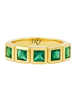 14K Gold & Emerald Ring