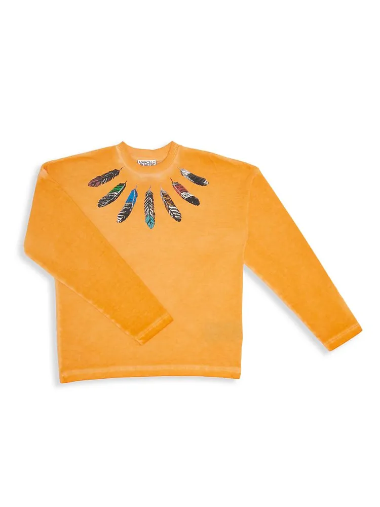 Little Boy's & Feathers Long-Sleeve T-Shirt