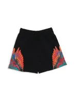 Little Boy's & Sunset Wings Sweatshorts