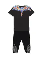 Little Boy's & Pointillism Wing T-Shirt