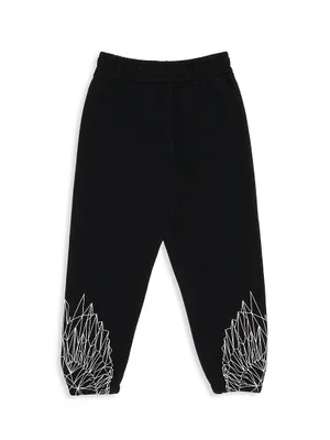 Little Boy's & Triangle Wings Joggers Pants