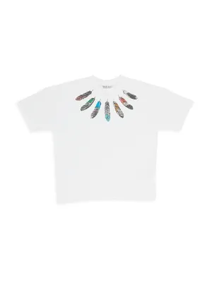 Little Boy's & Feathers Over T-Shirt