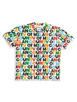 Little Boy's & 'County of Milan' Print T-Shirt