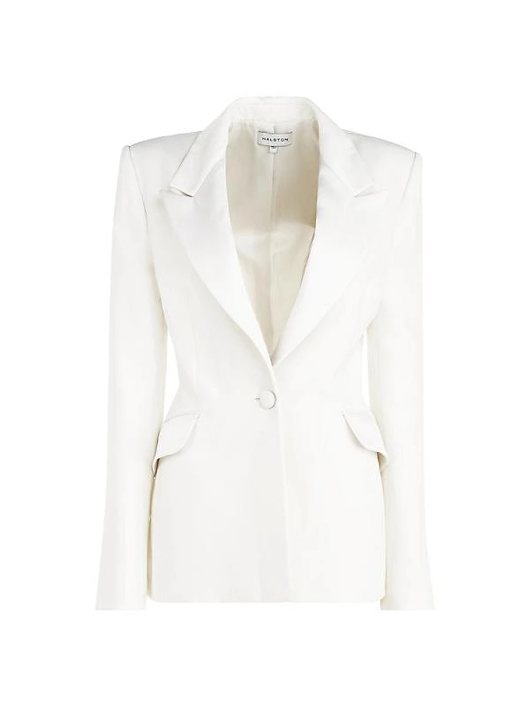 Ulyssa Crepe Tailored Blazer