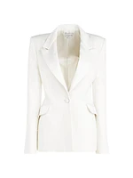 Ulyssa Crepe Tailored Blazer