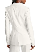 Ulyssa Crepe Tailored Blazer