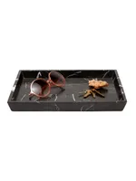 Rhodes Marble Rectangular Tray