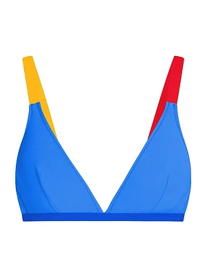 St Barth's Triangle Bikini Top