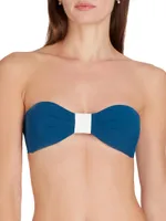 Capri Colorblocked Bikini Top