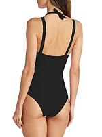 Laguna Halterneck One-Piece Swimsuit