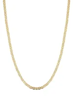 14K Yellow Solid Gold Mystic Mariner Necklace