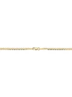 14K Yellow Solid Gold Mystic Mariner Necklace