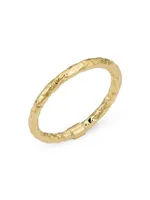 14K Yellow Solid Gold Sweet Ring