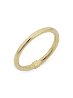 14K Yellow Solid Gold Everything Ring