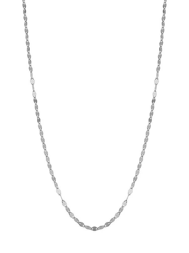 14K Solid Gold Cabaret Chain Necklace