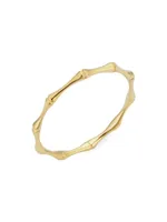 14K Yellow Solid Gold Amalfi Petite Ring