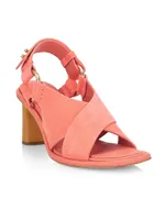 Filippa Suede Slingback Sandals