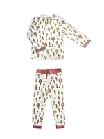 Baby's & Little Kid's 2-Piece Hot Air Balloon Pajama Set