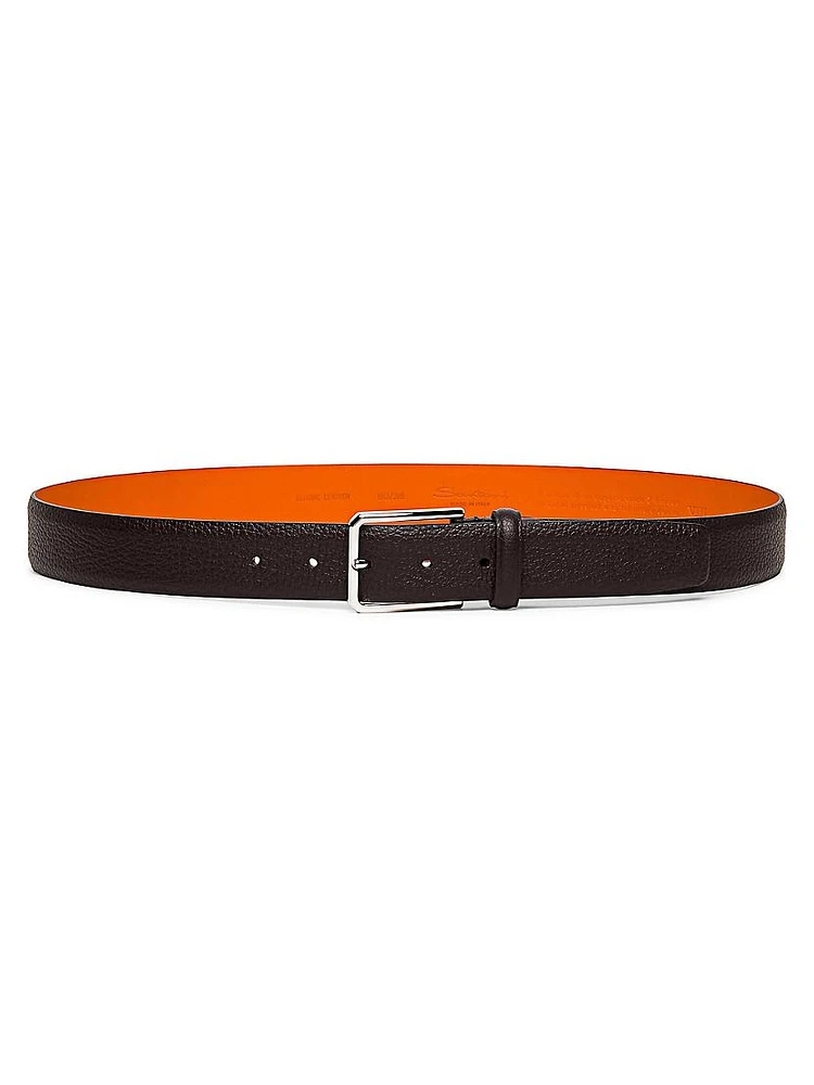 Adjustable Leather Belt