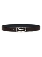 Reversible Leather Belt