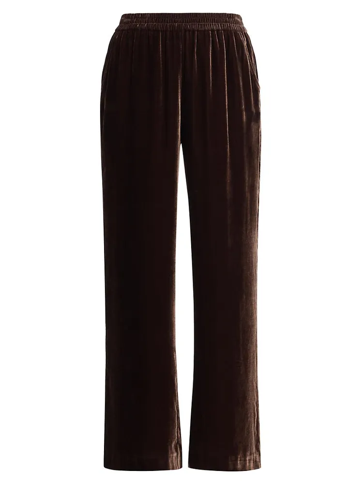 The Veronica Velvet Wide-Leg Pants